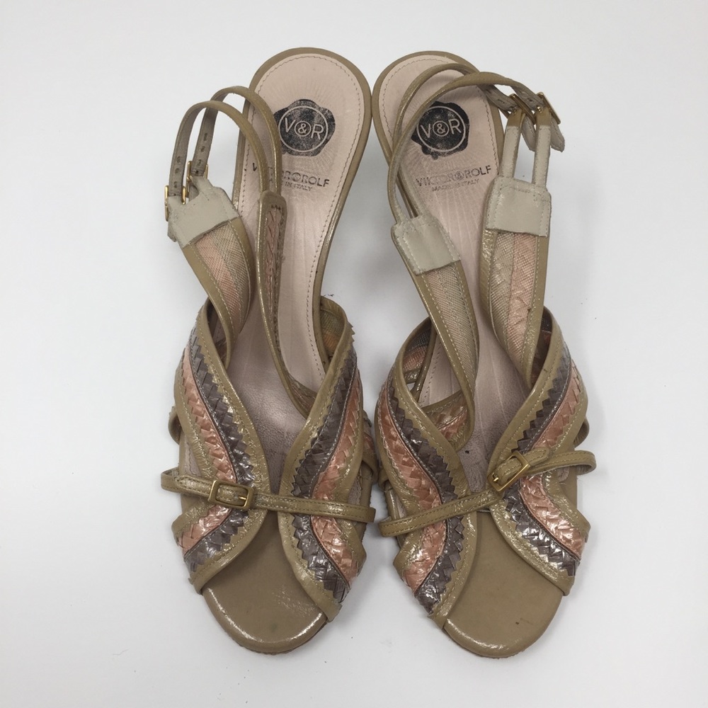 VIKTOR&ROLF leather heels